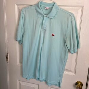 Brooks Brothers Blue Polo Medium